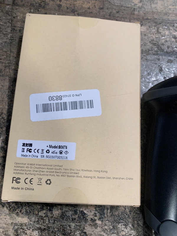 Photo 1 of (sold for parts) 1Mii Bluetooth 5.3 Transmitter for TV to 2 Wireless Headphones, Long Range 100ft Bluetooth Adapter for TV aptX Low Latency& HD/Volume Control, Optical/USB/AUX/RCA Audio Inputs