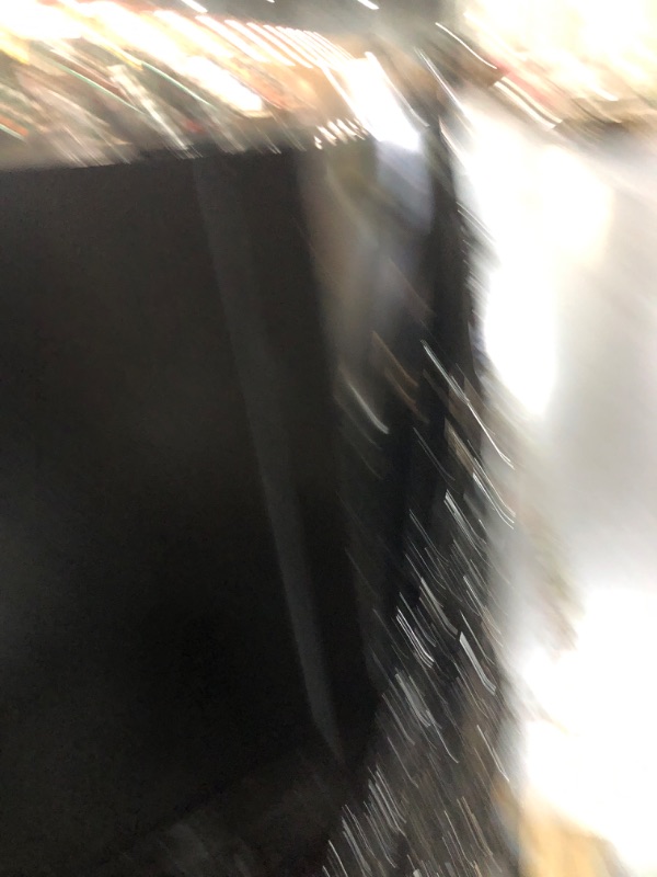 Photo 1 of ***(PARTS ONLY/ MAJOR DAMAGE/ ONLY FREEZER WORKS)***BLACK+DECKER 10 Cu. Ft. Top Mount Refrigerator with Freezer, 2 Door Refrigerator with Top Freezer and Adjustable Temperature Control, ENERGY STAR,BR1000HB, Black