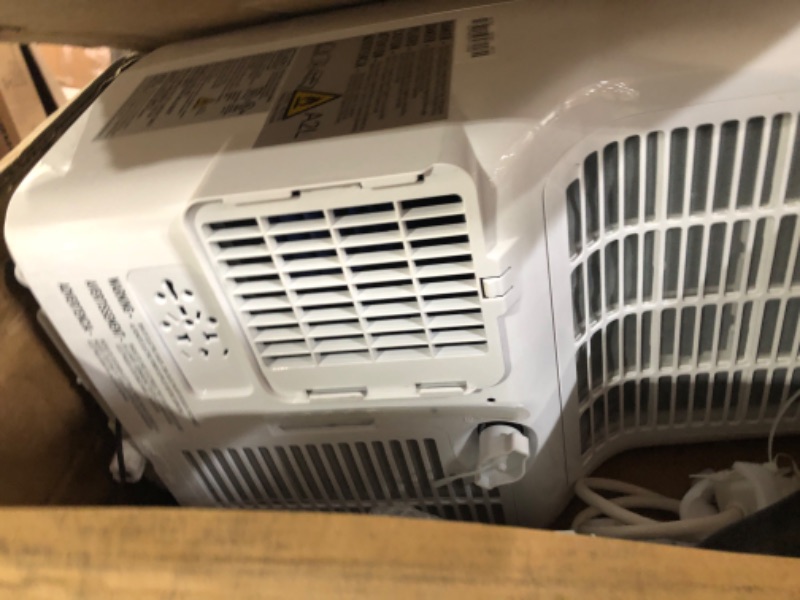 Photo 1 of ***PARTS ONLY***BLACK+DECKER Smart Portable Air Conditioner, 14,000 BTU (10,200 BTU SACC) for Rooms up to 700 Sq. Ft., Smart Portable AC with Follow Me Remote and Window Kit, BPACT14WT, White