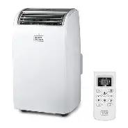 Photo 1 of ***PARTS ONLY***BLACK+DECKER Smart Portable Air Conditioner, 14,000 BTU (10,200 BTU SACC) for Rooms up to 700 Sq. Ft., Smart Portable AC with Follow Me Remote and Window Kit, BPACT14WT, White