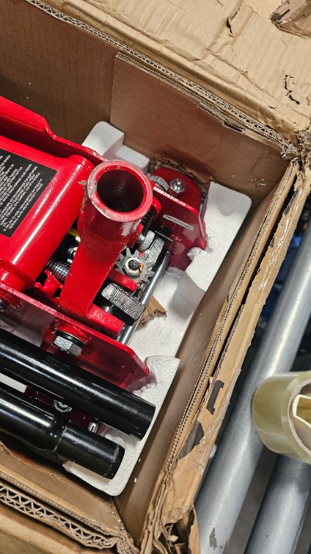 Photo 1 of ***PARTS ONLY***Jack Boss Floor Jack 3 Ton Capacity Fast Lift Service Jack Steel Heavy Duty Hydraulic Car Jack