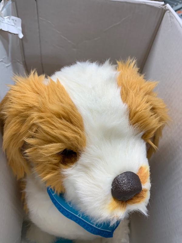 Photo 1 of (doesn't work) Joy for All - Freckled Pup - Brown and White Soft-Touch Coat - Realistic and Lifelike Interactive Companion Pets