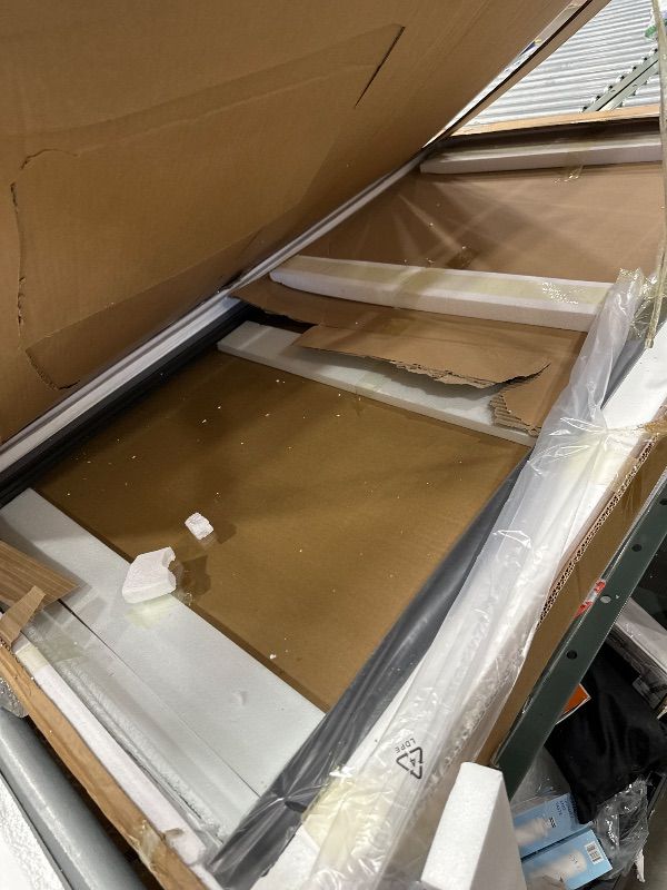 Photo 1 of *** STOCK PHOTO FOR REFERENCE ONLY **** U/K BRAND FRAMELESS PIVOT HALF SHOWER DOOR FOR BATHTUB 1/4" (6MM) AMSI CERTIFIED TEMPERED GLASS PANEL CAN BE INSTALED ON LEFT & RIGHT SIDE (32"X55)