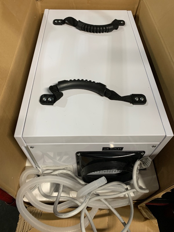 Photo 1 of (fan not working)(sold for parts)(repair) 145 Pints Commercial Dehumidifier for Crawl Space, Energy Star Certified Dehumidifier with Drain Hose Compact 