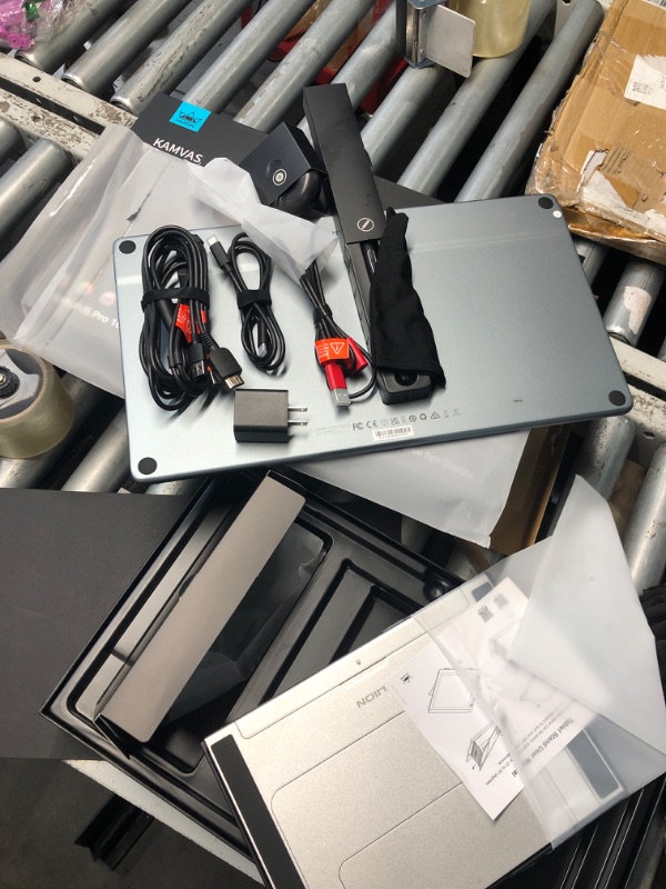 Photo 1 of * APPEARS NEW-OPENED TO INSPECT* HUION KAMVAS Pro 16 2.5K QHD Drawing Tablet with Screen QLED Full-Laminated Graphics Tablet with Battery-Free Pen, 15.8-inch Digital Art Tablet Compatible with Mac, PC, Android & Linux