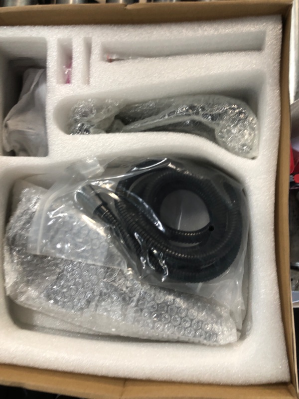 Photo 1 of (PARTIAL SET) Jcrob High Pressure Rain Shower Head with Handheld Spray Combo, 12 Inch Rainfall Shower Heads with Adjustable Extention Arm, Wide Dual Waterfall Showerhead with 3-Way Diverter(Matte Black)