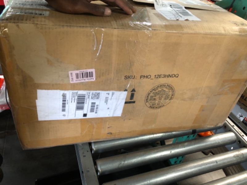 Photo 1 of **PARTIAL SET,BOX 2 OF 3**Acekool 8 Pieces Patio Conversation Set, Outdoor Wicker Patio Conversation Furniture Set with Thickened Cushions, Outdoor Storage and Tempered Glass Coffee Table, for Garden, Porch, Backyard