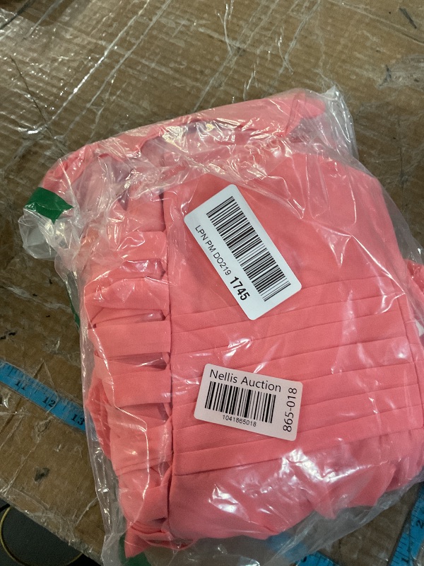 Photo 1 of ***(CORAL PINK)***WEACZZY Dresses for Women 2025 Sexy V Neck Spaghetti Strap Flowy Elastic Waist Casual Mini Dress with Pockets, Mauve, M ***(CORAL PINK)***