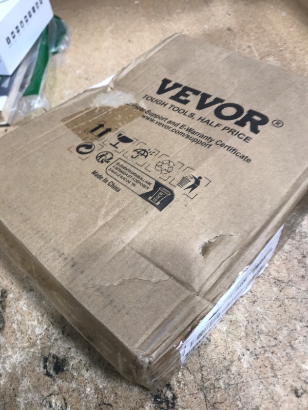 Photo 1 of VEVOR Carpet Sweeper Manual, Floor Sweeper with 300 ml Dustbin Capacity Easy to Empty, for Home Office Carpets Pet Hair Dust, Black