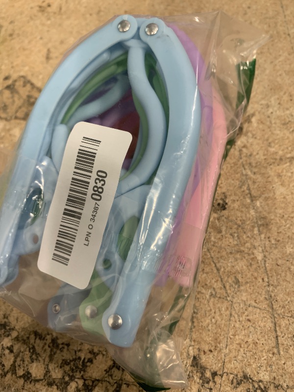 Photo 1 of 10 Pcs Travel Hangers Cruise Ship Essentials Accessories Portable Folding Clothes Hanger Foldable Drying Rack