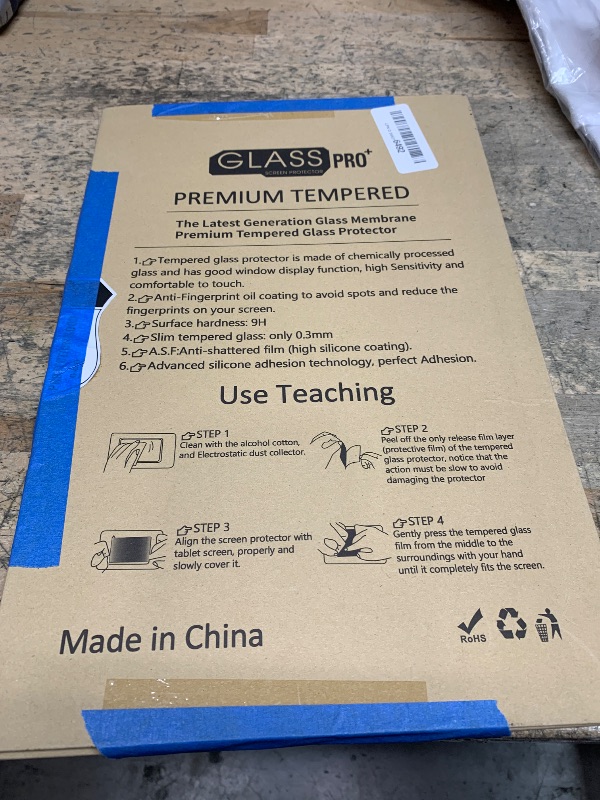 Photo 1 of (2-Pack) 15.6" Laptop Screen Protector Tempered Glass for 15.6 HP/Dell/ASUS/Sony/Samsung/Lenovo/Acer/MSI/LG and All Other Brands 15.6" 16:9 Laptop, 9H Hardness, Anti Fingerprint, No Bubble, HD