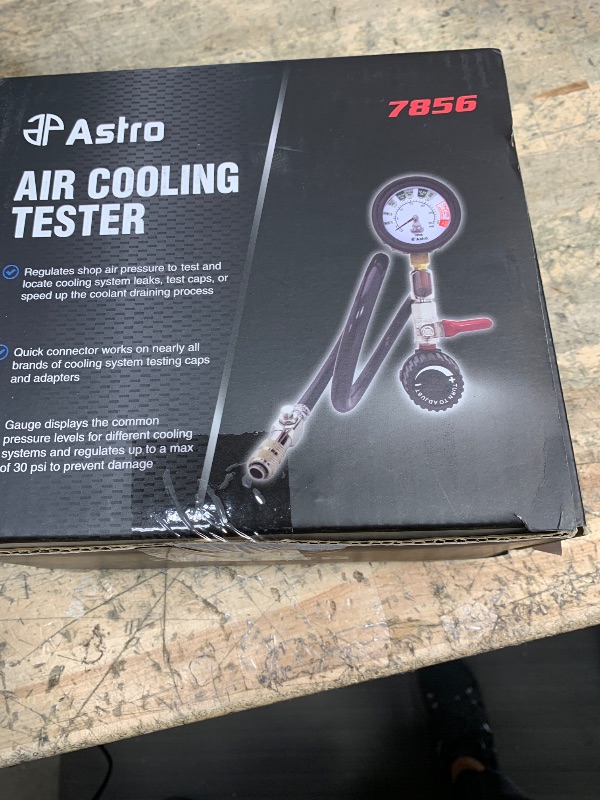 Photo 1 of Astro Pneumatic Tool 7856 Universal Air Powered Cooling System Pressure Tester