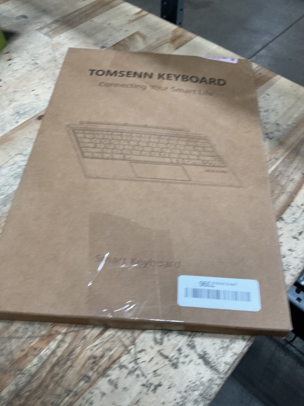 Photo 1 of TOMSENN Surface Pro 6 / Surface Pro 5 (Pro 2017) / Pro 4 / Pro 3 Type Cover, Lightweight Slim Wireless Bluetooth Keyboard Two Button Trackpad Built-in Rechargeable Battery, Gray