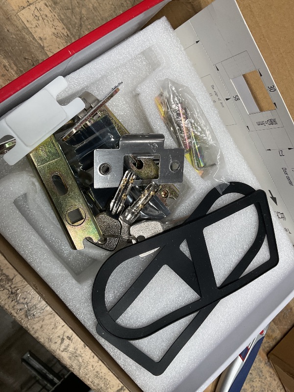 Photo 1 of HAIFUAN Digital Door Lock,Unlock with Remote Control, M1 Card, Code and Key,Handle Direction Reversible