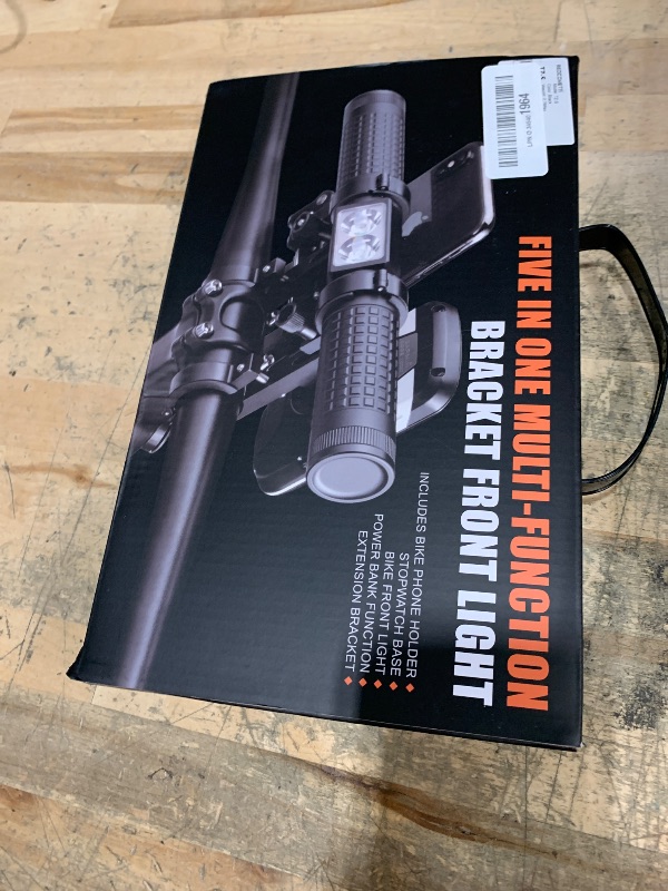 Photo 1 of Redcomets 10000mAh Bicycle Light,Bike Handlebar Extender,Aviation Aluminum Alloy 2400lumens Bike Headlights,with a Bicycle Speedometer Holder&Bike Phone Mount,Super Bright Lights for Night Riding