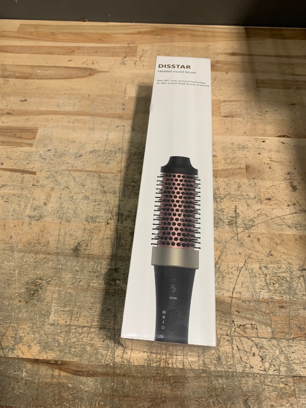 Photo 1 of ** FACTORY SEALED** Ionic Thermal Brush Blowout Hot Brush 1.5 Inch Heat Hair Curling Brush 30s Fast Heated Round Brush Hair Styling Brush Dual Voltage Hot Curling Iron Brush for Easy Blowouts Styling