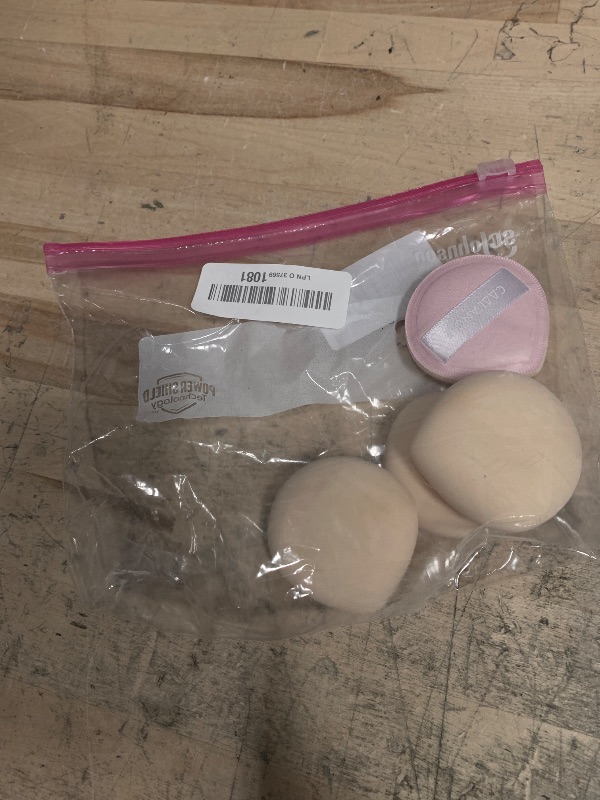 Photo 1 of 5Pcs Pale Pink Makeup Sponge For Foundation Concealer And Powder, Latex free Blender Sponge For Natural And Easy Makeup Soft Long-lasting And Beginner-friendly, Medium