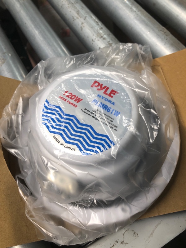 Photo 1 of ***(PARTS ONLY/ MISSING PARTS/ NON FUNCTIONAL)***Pyle 6.5'' Water-Resistant Rated Off-Road Speakers - Marine Speakers w/ Wireless BT Remote Control Receiver, Compact Dual Vehicle Speaker System for ATV, UTV, 4x4, Jeep, Powersports Vehicles