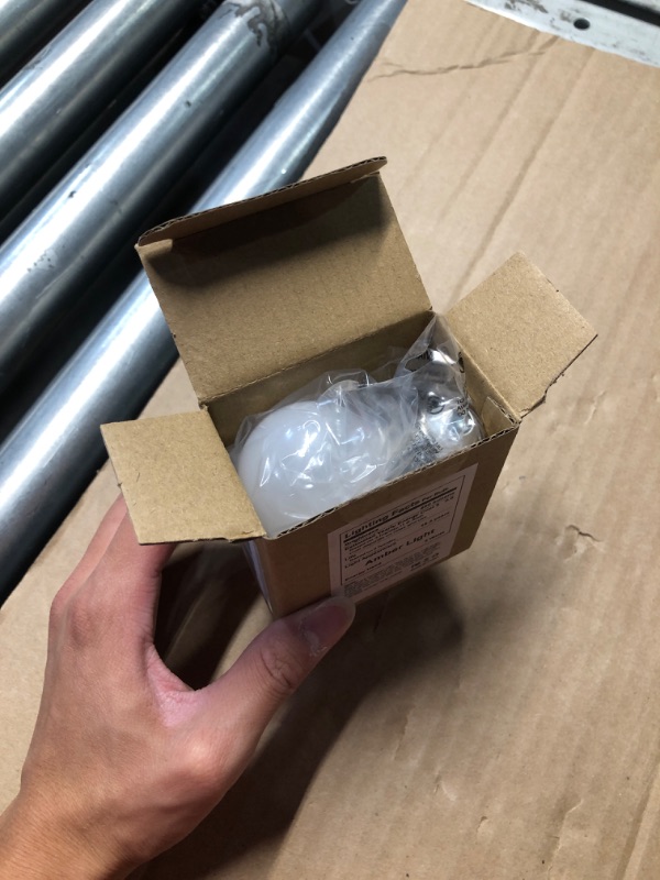 Photo 1 of LED Amber Light Bulbs, 40W Equivalent A15 LED Bulb, 5W Energy Saving Yellow Bulbs, E26 Base, 2000K Amber Light for Porch, Patio, Bedroom, Nursery, Sleep, Non-Dimmable, 2 Packs