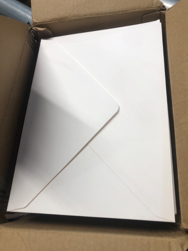Photo 1 of (see images) ANSSDO 5x7 Cardstock with Envelopes NOT FOLDED, Heavyweight