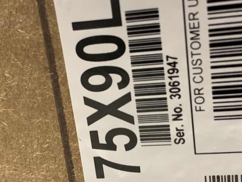 Photo 1 of Sony 75 Inch 4K Ultra HD TV X90L Series: BRAVIA XR Full Array LED Smart Google TV with Dolby Vision HDR and Exclusive Features for The PlayStation® 5 XR75X90L- Latest Model,Black