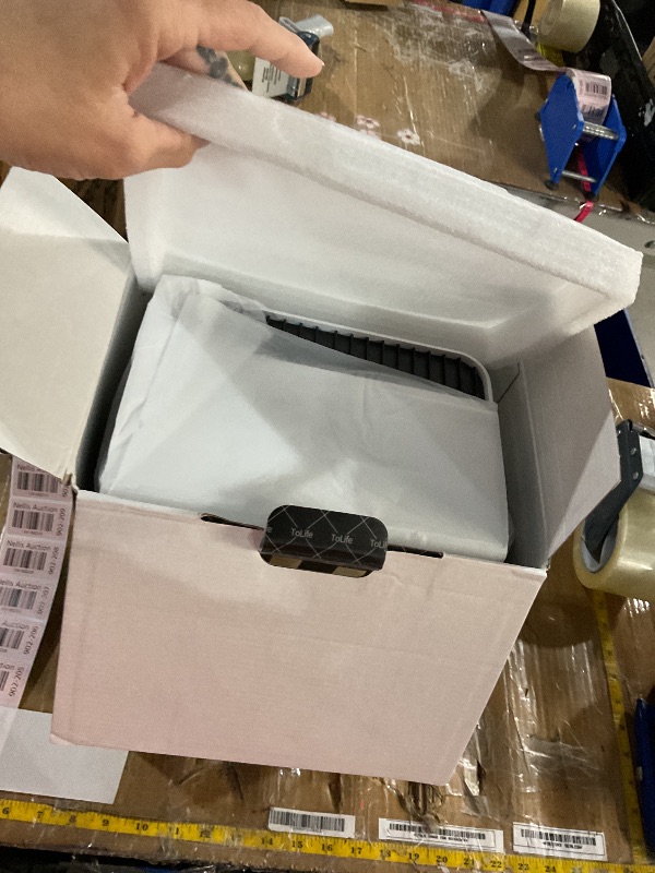 Photo 1 of *USED*ToLife Dehumidifiers for Home 95 OZ Water Tank, 1000 sq.ft Dehumidifier for Basement Bedroom Bathroom with Auto Shut Off 7 Colors LED Light,White