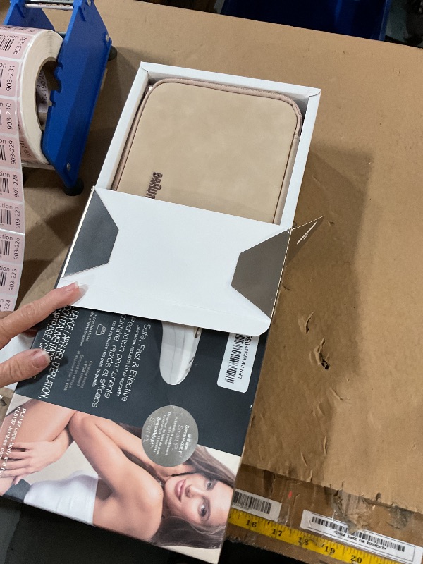 Photo 1 of (PARTS) (NOT FUNCTIONAL) Braun Smart IPL, Silk·Expert Pro 5: at Home Laser Hair Removal for Women and Men, Permanent Visible Hair Reduction in Hair Regrowth for Body & Face, with Venus Swirl Razor, Corded, IPL5137