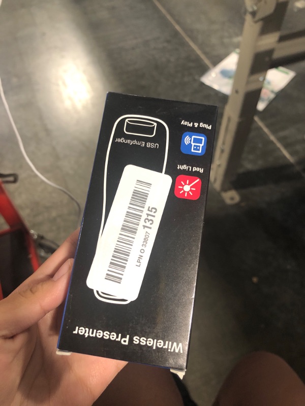 Photo 1 of 2-in-1 USB Type C Presentation Clicker Wireless Presenter Remote for PowerPoint, Powerpoint Clicker with Volume Control PowerPoint Slide Advancer for Mac, Computer, Laptop-E600