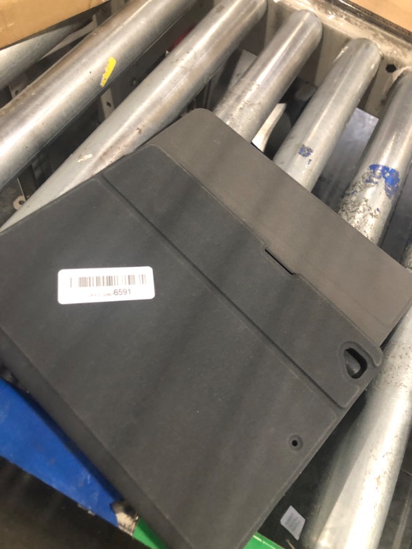 Photo 1 of Luckset Keyboard Case for iPad 9th Generation 10.2 Inch 8th 7th (2021/2020/2019) - Pro 10.5 inch Air 3rd 2017 2019, Wireless Removable Magnetic Cover, Built-in Pencil Holder, Adjustable Angles, Black