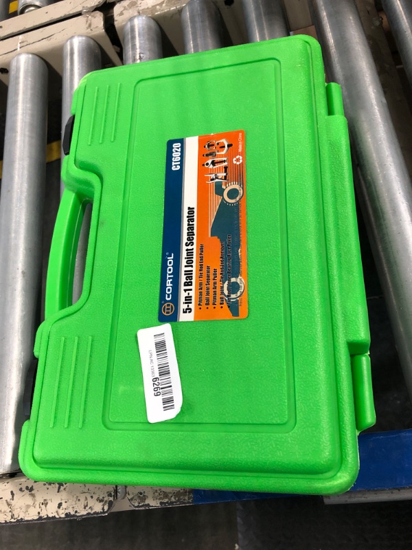 Photo 1 of OEMTOOLS 26554 Front End Service Kit, Pitman Arm Puller & Ball Joint Separator, Tie Rod Removal Tool for Suspension Maintenance