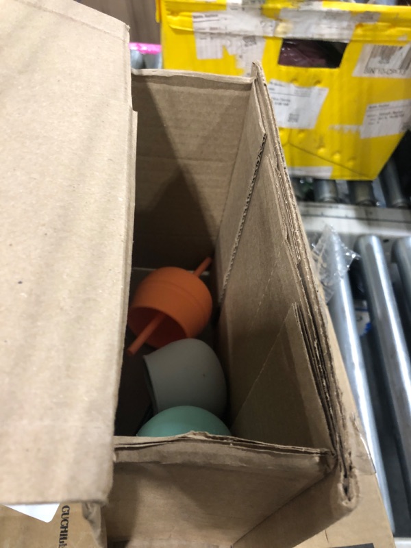 Photo 1 of  DIFFERENT COLORS**
Boon Snug Silicone Sippy Cup Lids and Straws - Includes 3 Lids and 3 Straws - Convert Any Kids Cups or Toddler Cups into Straw Sippy Cups - Toddler Feeding Supplies and Travel Essentials - Green