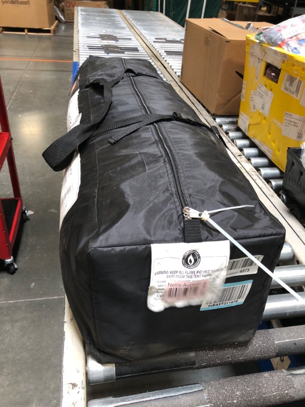 Photo 1 of Coleman Instant Tent with 1-Minute Setup, 8-Person Tent with Pre-Attached Poles, Air Vent, & Carry Bag