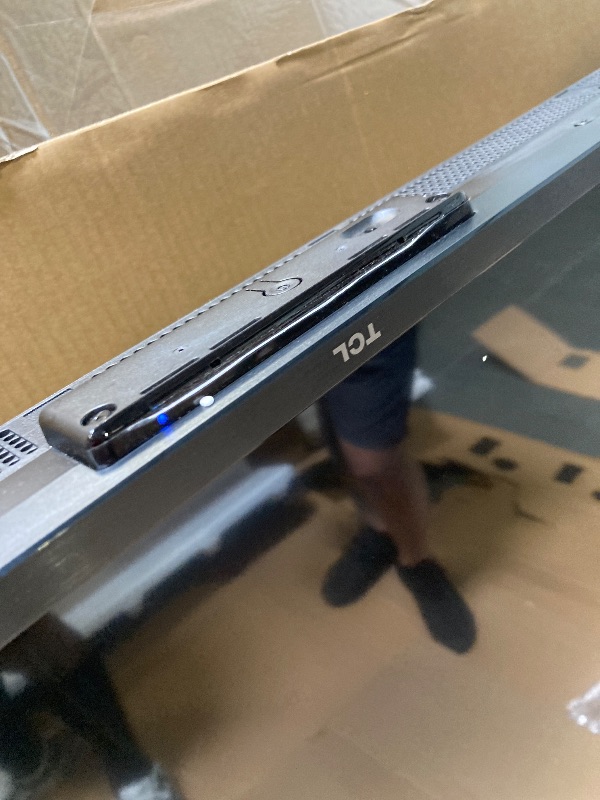 Photo 1 of ** DOES NOT TURN ON **
TCL 98-Inch Q65 QLED 4K UHD Smart TV with Google TV (98Q651G, 2024 Model) Dolby Vision, Dolby Atmos, HDR Pro+, Game Accelerator Enhanced Gaming, Voice Remote, Works with Alexa, Streaming Television
