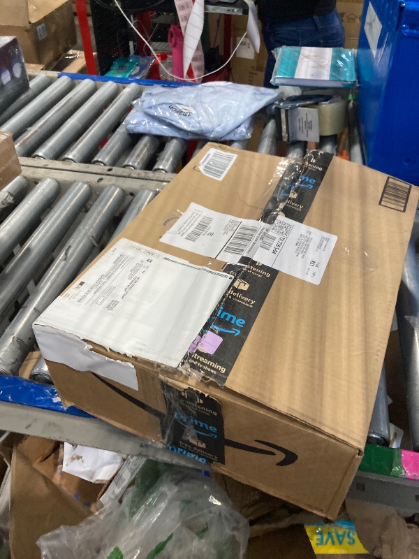 Photo 1 of Amandir 2 Set Balloon Stand Kit for Floor with Lights, Include 32Pcs Rainbow Latex Confetti Balloons, Balloon Column Stand for Wedding Birthday Party