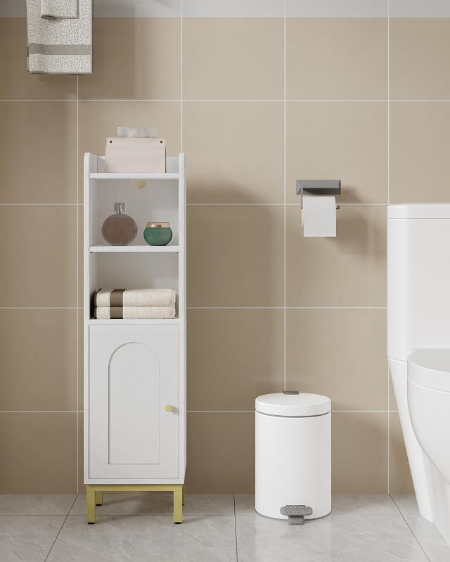 Photo 1 of  *** SIMILAR *** BATHROOM STORAGE  CABINET COLOR WHITE 