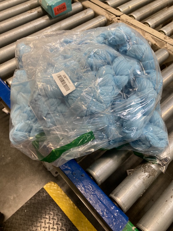 Photo 1 of DREAMBOAT 20 Pack Baby Blue Cheesecloth Table Runner 20x120 Inch Boho Gauze Table Runner 10Ft Long Rustic Cheese Cloth Table Runner for Wedding Baby Bridal Shower Birthday Party Decorations