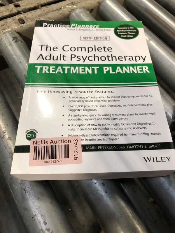 Photo 1 of    The Complete Adult Psychotherapy Treatment 