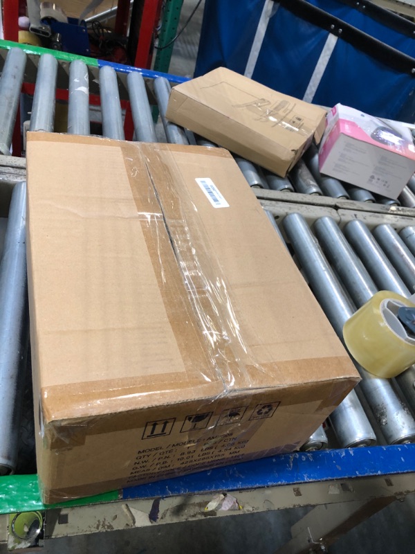 Photo 1 of Amada Projector Stand with Wheels, Height Adjustable Rolling Stand with Mouse Tray, Bag Included - Ideal for Laptop, Projector, DJ, Sheet Music - AMPS05