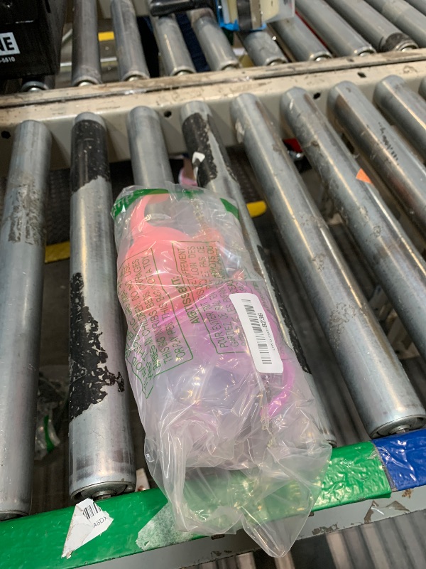 Photo 1 of Munchkin Any Angle Sippy Cups for Toddlers, Spill Proof Weighted Straw Cup with Transition Handles for Babies 6 Months and Up, 7 Ounce, 2 Pack, Pink/Purple