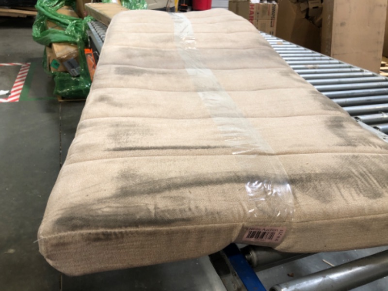 Photo 1 of ****DIRTY**** Upholstered Queen Headboard - Easy Assemble Channel Stitched Headboard Queen Size - Wall Mounted Headboards with 3D Soundproof Wall Panels Peel & Stick Floating Headboards, Beige