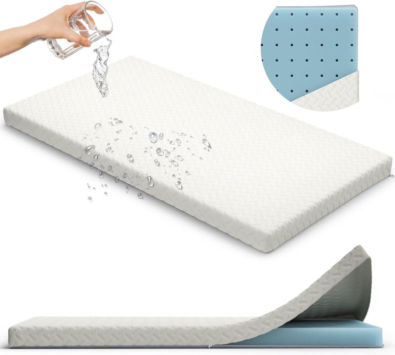 Photo 1 of 52x28 Memory Foam Crib Topper