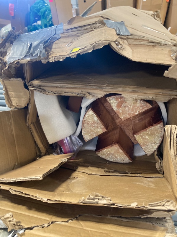 Photo 1 of MR Wing Chun Dummy, Wooden Mook Yan Jong, IP Man Training Target with Tripod Base, Adjustable Height Mook Yan Jong Training with 3 Striking Pad, Martial Arts Traditional Kung Fu Training Dummy