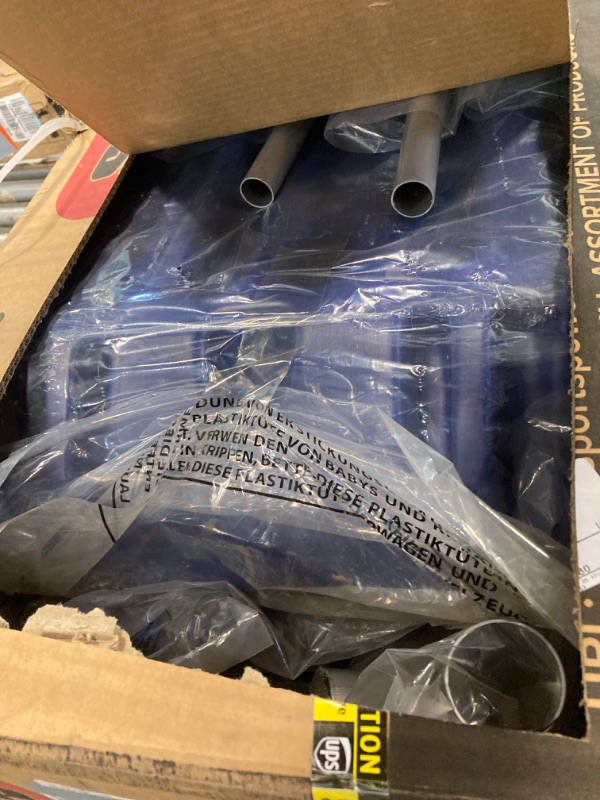 Photo 1 of Sportspower Taylor Galvanized Metal Swing Set (6 Year Warranty): Blow Molded Swing+Standing Swing, Teeter Totter, Saucer Swing+5' Wavy Slide, EXCEEDS ASTM Standards*4pc Anchor Kit*