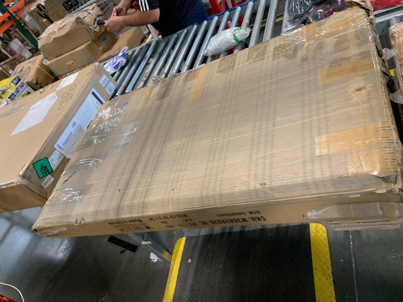 Photo 1 of AWQM Bar Table and Chairs Set Industrial Counter Height Pub Table with 4 Chairs Bar Table Set 5 Pieces Dining Table Set Home Kitchen Breakfast Table, Rustic Brown