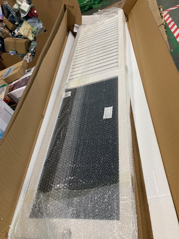 Photo 1 of  white folding room divider *** similar stock photo not exact***