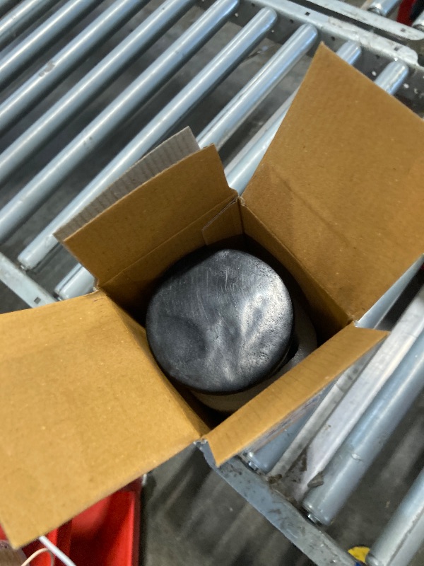 Photo 1 of Ajuny Black Marble Soapstone Incense Stick Tower Burner 3x3x10.5 Inch Round Decorative 7 Mantra Carving Design Tea Light Candle Holder for Home Office Fragrance Yoga Meditation Accessories