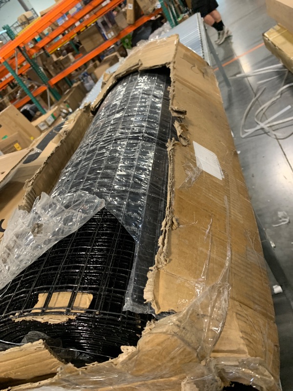 Photo 1 of 
24'' x 50' 1inch Hardware Cloth 16 Gauge Black Vinyl Coated Welded Fence Mesh for Home and Garden Fence and Home Improvement Project (24'...