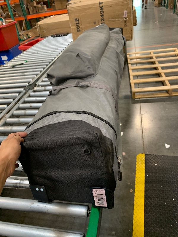 Photo 1 of 
E-Z UP Patriot ONE-UP Technology Vented Shelter, 10' x 10', Steel Grey