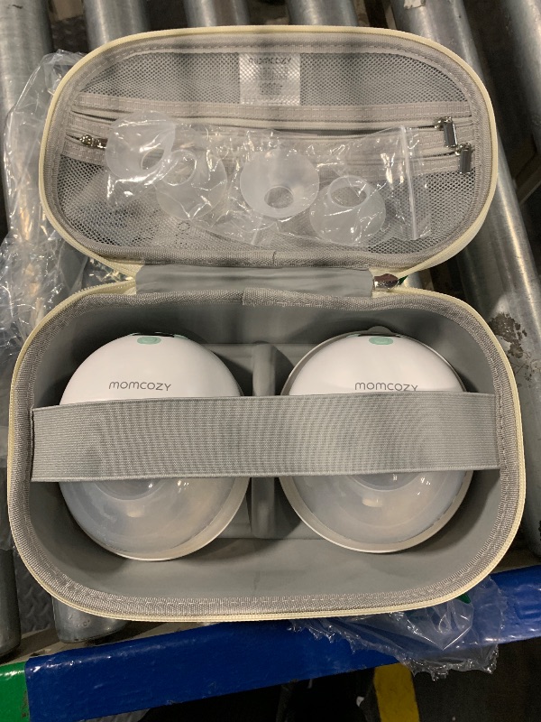 Photo 1 of Momcozy Breast Pump Hands Free, All-Day Comfort, No Strings Attached- 24mm, 2 Pack