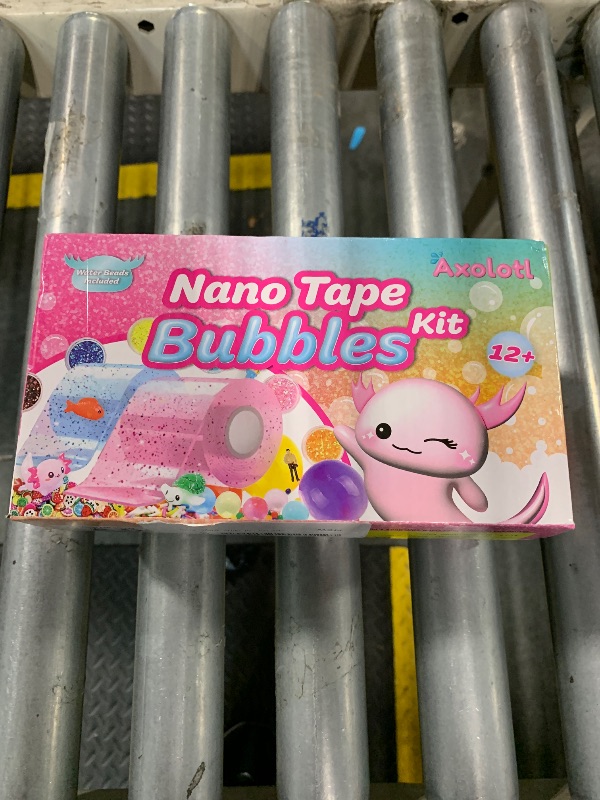 Photo 1 of Axolotl Nano Tape Bubble Kit, Double Sided Tape Elastic Bubbles DIY Craft Kit, Stress Balls Toys, Squishy Ball, Anxiety Relief Toy, Party Favors and Fidget Toys for Girls, Boys, Kids